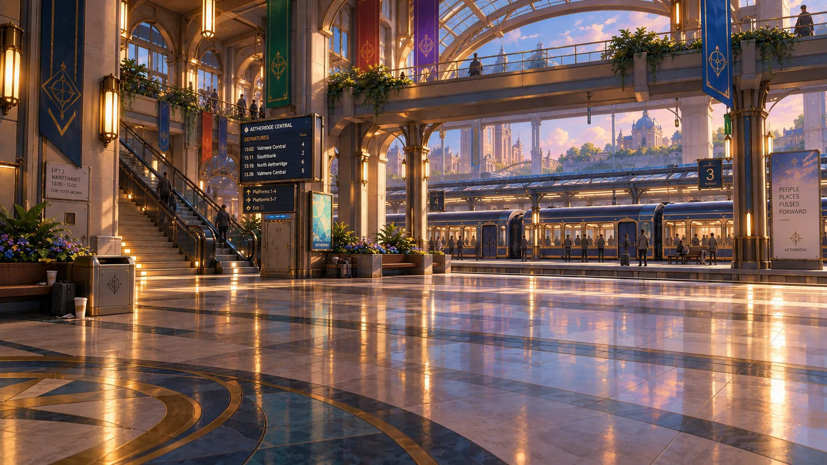 Aetheridge Central Station from your point of view
